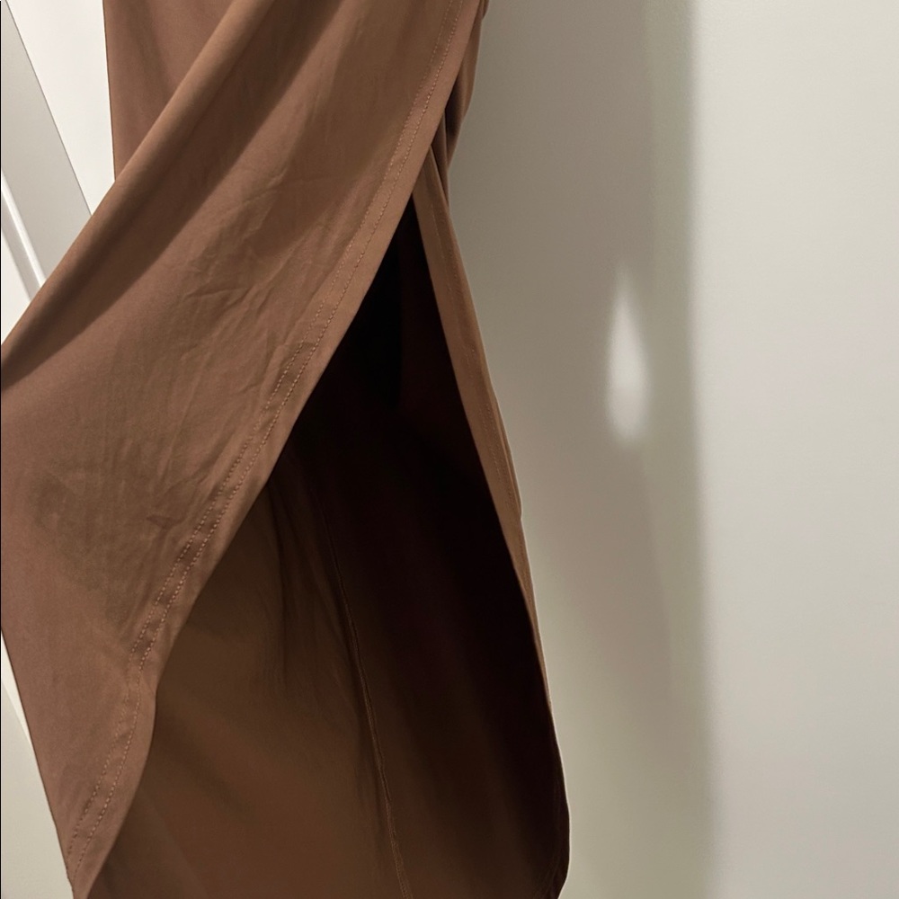 Cider Asymmetrical Brown Skirt - Picture 3 of 3